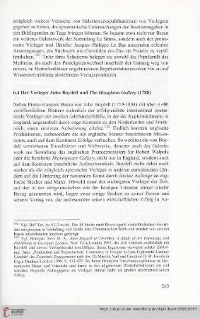 6.4 Der Verleger John Boydell und The Houghton Gallery (1788)