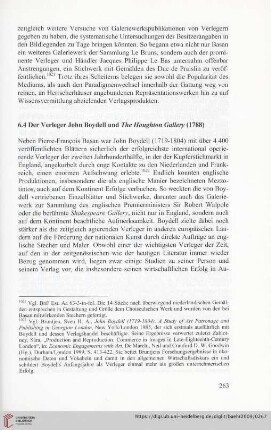 6.4 Der Verleger John Boydell und The Houghton Gallery (1788)