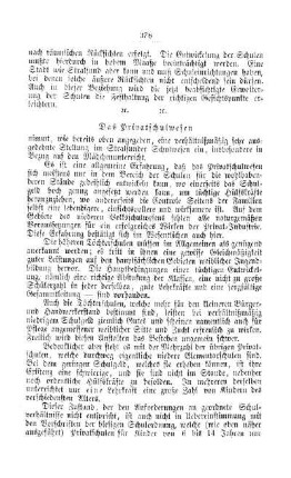 Das Privatschulwesen : [V. Elementarschulwesen]