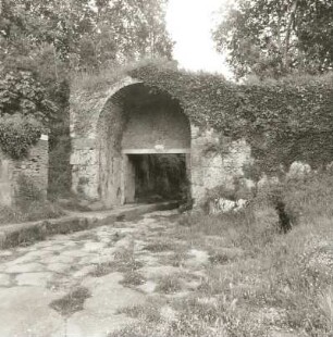 Pompeji. Stabianer Tor, Stadtseite