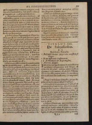 Titulus XXII.