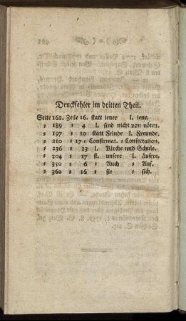 Druckfehler im dritten Theil