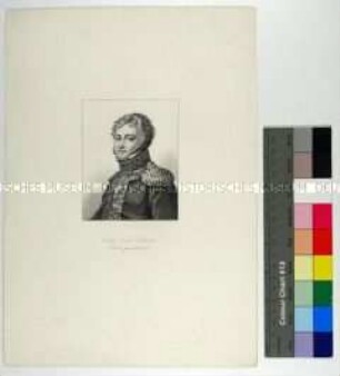 Porträt des französischen Generals Louis Comte de Lepic
