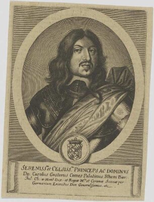 Bildnis des Carolus Gvstavus, König von Schweden