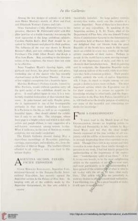 Vol. 55 (1915) = No. 220: Argentina section, Panama-Pacific exposition