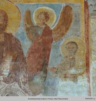 Freskenzyklus : Christus mit Heiligen und Engeln