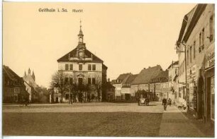 Geithain. Markt