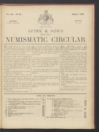 N° 33 August 1895