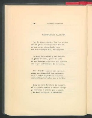 Residuo de fábrica