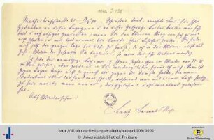 Autogr. Nr. 1006