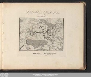 Schlacht bei Quatrebras. den 16. Juni 1815.