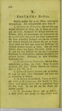 Lausitzische Aebte