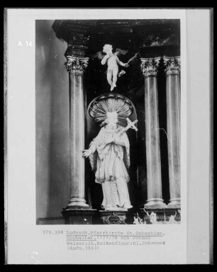 Thronende Muttergottes mit Christuskind