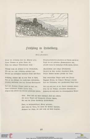 Frühling in Heidelberg