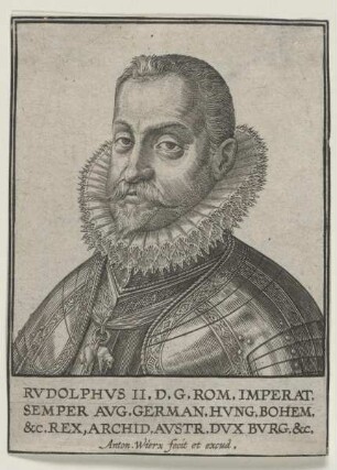 Bildnis des Rvdolphvs II., Kaiser des Römisch-Deutschen Reiches