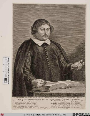 Bildnis Adolphus Visscher d. J.