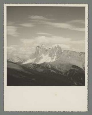 Blick auf den Langkofel