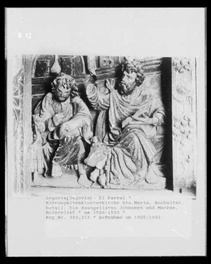 Die Evangelisten Johannes und Markus