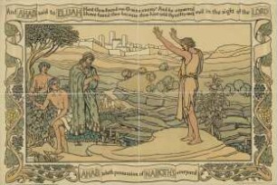 Ahab meets Elijah. Ahab takes possession of Naboths vineyard