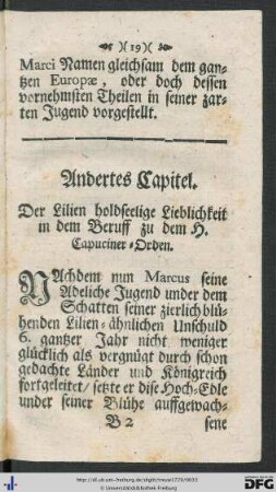 Andertes Capitel.