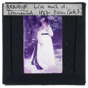 Renoir, Lise mit Sonnenschirm