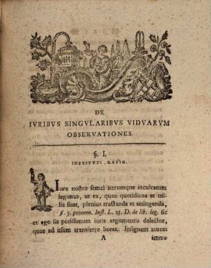 Dissertatio inauguralis de iuribus singularibus viduarum