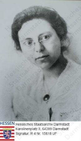 Langgässer, Elisabeth (1899-1950) / Porträt, Brustbild