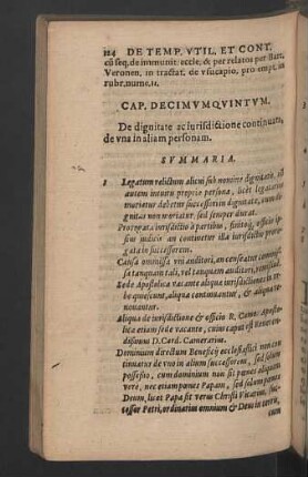 Capitulum decimumquintum.