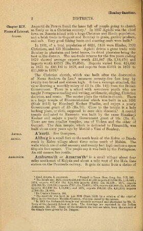 Gazetteer of the Bombay Presidency : Under Government Orders, Volume XIV.. Thàna, Places of interest