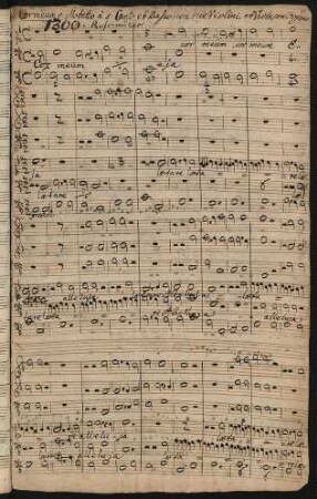 Cor meum eia laetare alleluia; V (2), strings, org; F-Dur