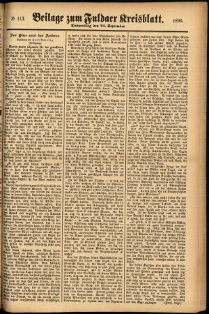 Zweite Ausgabe vom Donnerstag, den 24. September 1896.