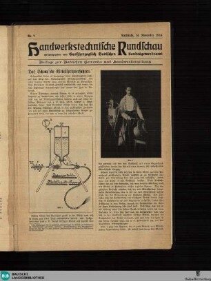 Handwerkstechnische Rundschau, Handwerkstechnische Rundschau