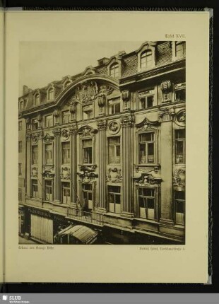 British Hotel, Landhausstraße 6. Erbaut von George Bähr