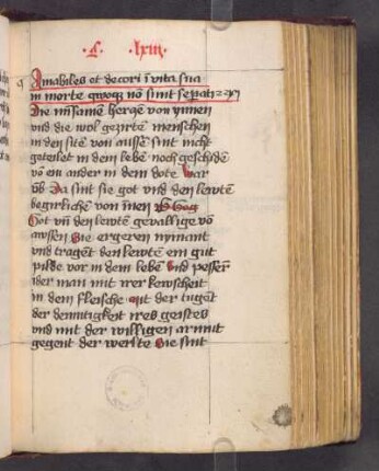 Johannes Tauler: Predigt