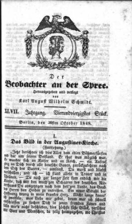 44. Stueck, 30. Oktober 1848