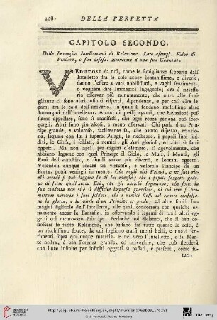 Capitolo secondo