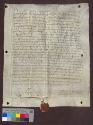 Der Offizial des Bischofs von Konstanz fertigt ein Vidimus der Urkunde vom 10. Juli 1406 betreffend die Kirche im Glottertal.