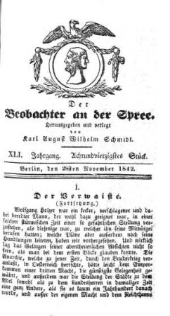 48. Stueck, 28. November 1842