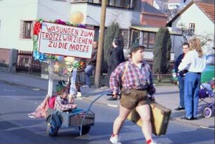Umzug; "Wegziehender"