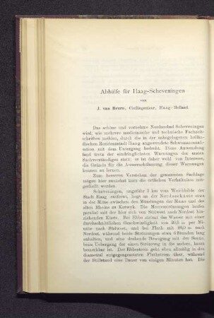 Abhülfe für Haag-Scheveningen