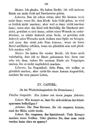 XV. Capitel.