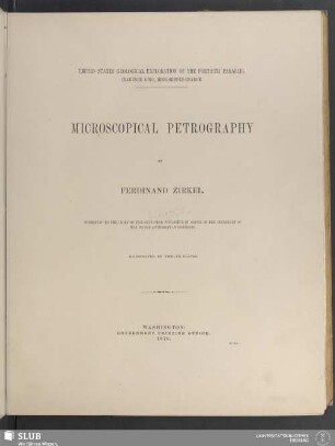 6: Microscopical Petrography