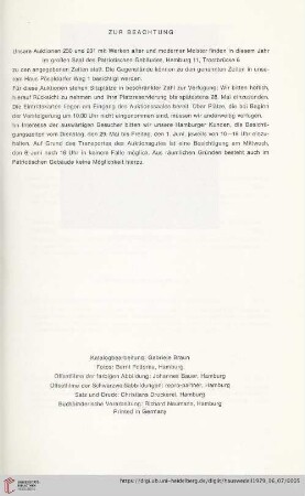 Zur Beachtung