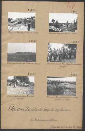 In Galizien und Polen: Russische Stellung bei Puczsza 01.08.1915