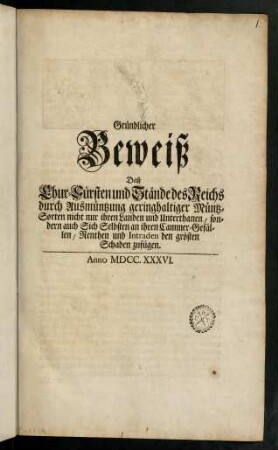 1r-2v, Gruendlicher Beweiß