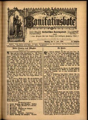 Ausgabe vom Sonntag, den 14. Juni 1896.