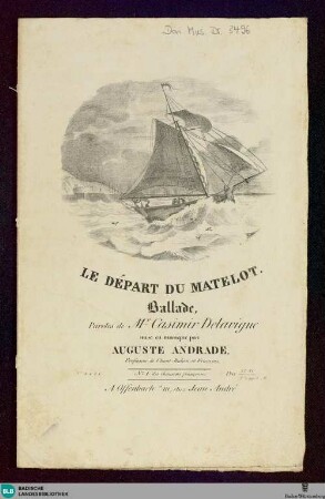 Le départ du Matelot : Ballade