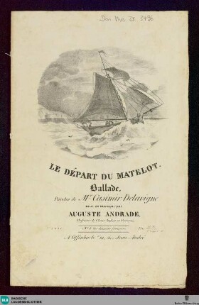 Le départ du Matelot : Ballade