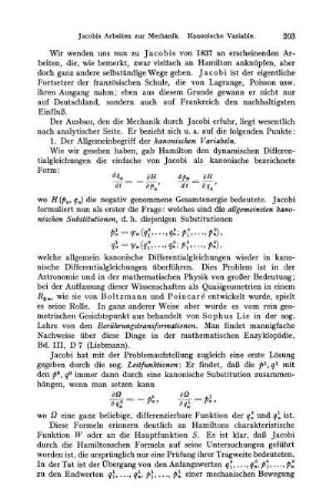 Kanonische Variable, Leitfunktion.