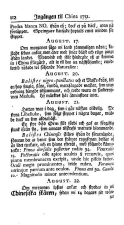 Ingängen til China 1751